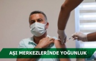 Aşı merkezlerinde yoğunluk: Bornova’da günde 5 bin 500 kişi aşılanıyor